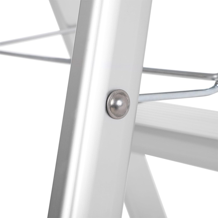 SONGMICS Scara dubla din aluminiu, multifunctionala, sarcina 150kg, cu 3 trepte, 59x44x62cm [8]