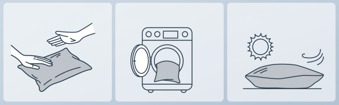 SONGMICS Perna reversibila cu 2 fete pentru iarna sau vara, 40x80 cm, umplutura 650 g, alb [4]