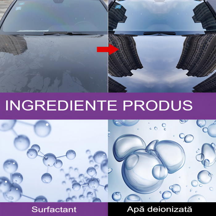Spray Hidrofob Auto, , Curatare, Acoperire, Stralucire, Reparare Zgarieturi, Nanotehnologie, Spalare fara Apa, 100mL [2]