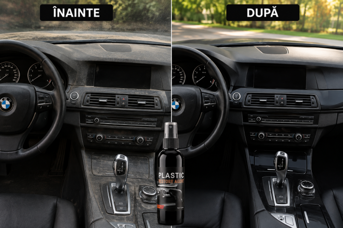 Spray Profesional pentru Intretinere si Reconditionare Plastice Auto Interior si Exterior, 100ml, ORIGINAL DEALS [2]