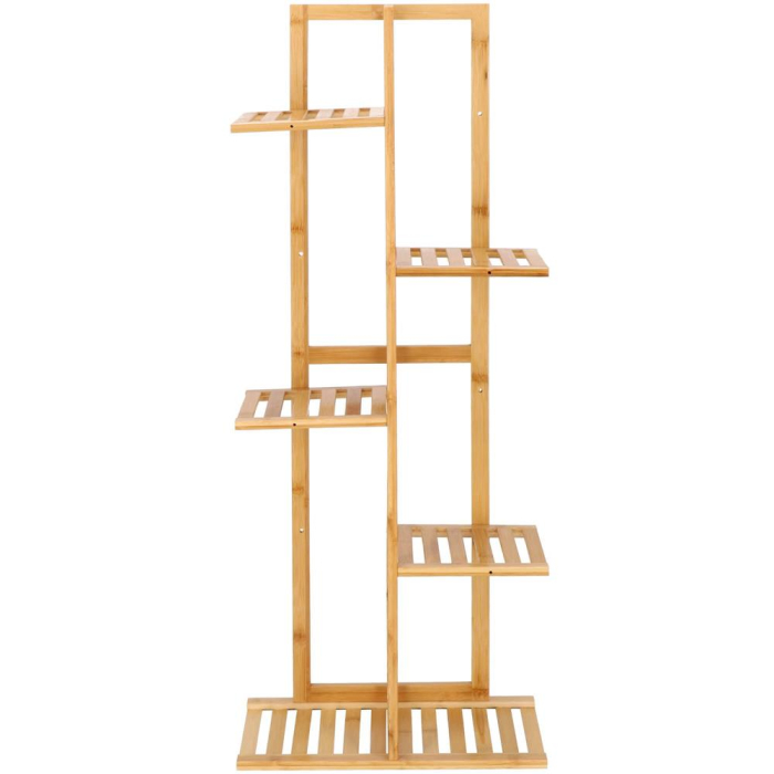 Stand de flori din lemn cu 6 etajere suport GA199, 102x40cm [12]