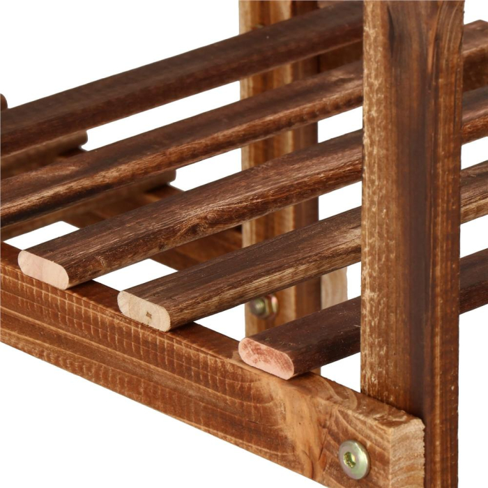 Stand de flori din lemn cu 8 etajere suport GA198, 85x70cm [7]