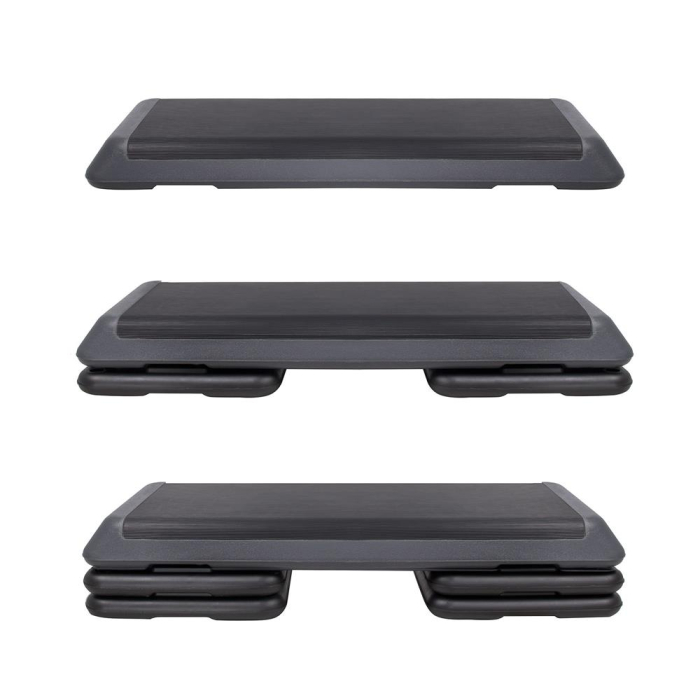 Stepper aerobic fitness profesional, 3 niveluri de inaltime, suporta maxima 350 kg [9]