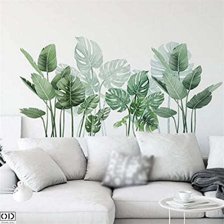 Sticker Autocolant Decorativ, Planta de Ghiveci, Monstera Deliciosa [11]