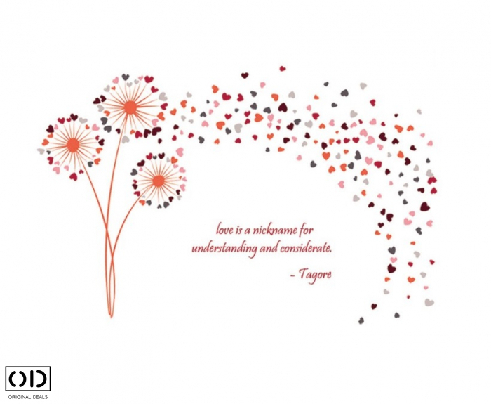 Sticker Autocolant, Papadii cu Inimioare si Mesaj Motivational, Original Deals® [5]