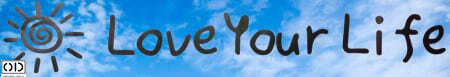 Sticker Decorativ Autocolant, Mesaj Motivational "Love your Life", 56 cm [4]
