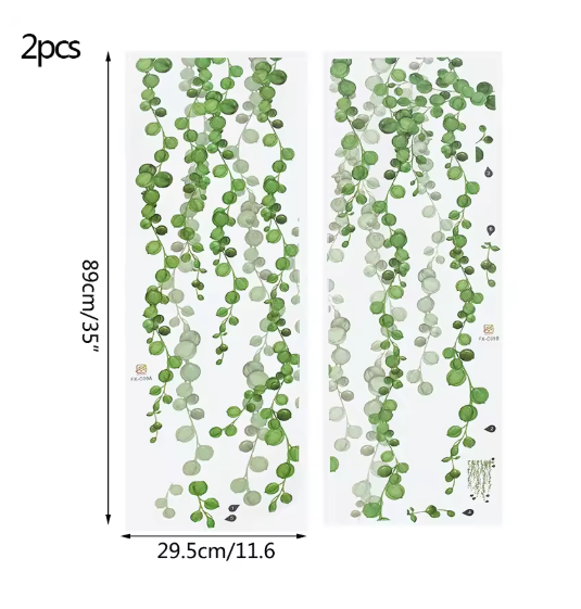 Sticker Perete Sticker Autocolant Autocolant pentru perete Autocolant Adeziv Sticker Adeziv Tapet pentru perete Plante decorative Plante artificiale decorative Plante care se agata Plante gard viu [9]