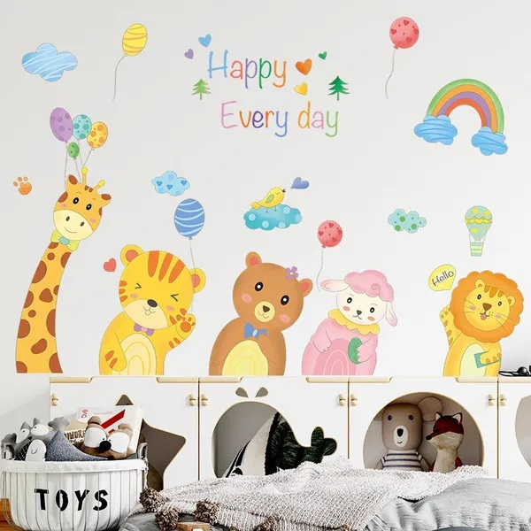 Sticker Autocolant Decorativ pentru Perete si Mobila Sticker pentru camera copilului Sticker Decorativ pentru Decorare Living Casa Abtibilduri pentru perete copii Autocolant Decorativ Ieftin [3]