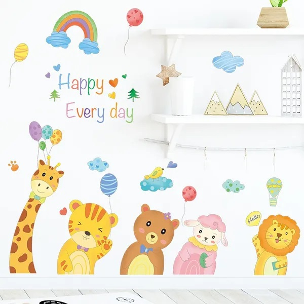 Sticker Autocolant Decorativ pentru Perete si Mobila Sticker pentru camera copilului Sticker Decorativ pentru Decorare Living Casa Abtibilduri pentru perete copii Autocolant Decorativ Ieftin [2]
