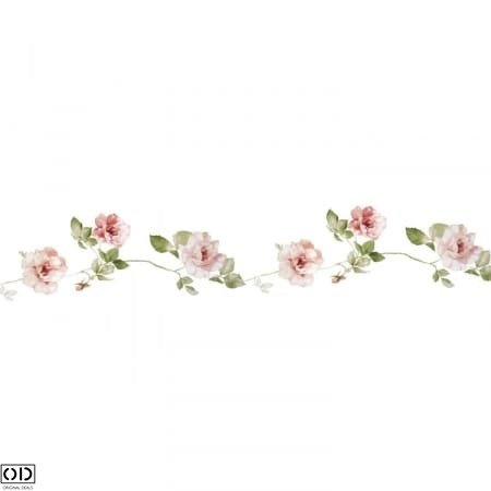 Sticker pentru Pereti si Multisuprafete, Trandafiri Salbatici Cataratori Sticker Perete Frunze Tropicale Decoarative Padure Savana Decor Design Interior Natura Frunze si Plante Naturale Sticker Decor [5]