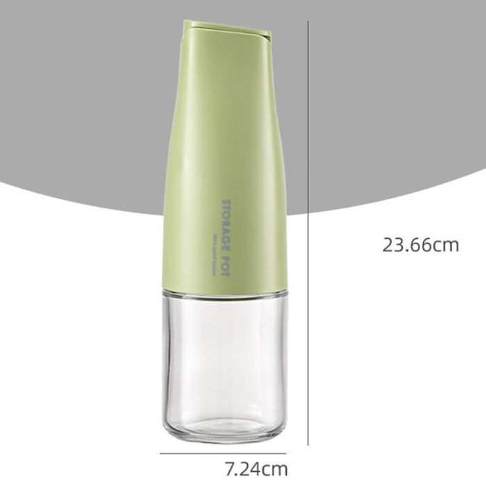 Sticla de Ulei Automata, , Sticla pentru Lichide de Bucatarie, 23.7 x 7.25 cm, Volum 550 ml, Verde [2]