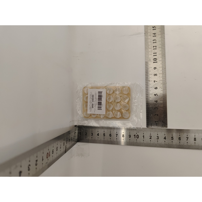 Suport Adeziv Universal, , pentru Telefon/Tableta, cu 24 Ventuze, potrivit pentru Tik-Tok/Selfie/Vizionare Video, din Silicon, 8 x 5.5 x 1 cm, Transparent [5]