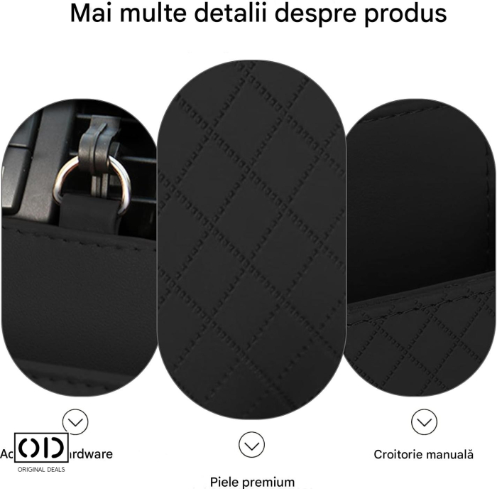 Suport Auto Telefon si Accesorii Grila Ventilatie – Negru – ORIGINAL DEALS [9]