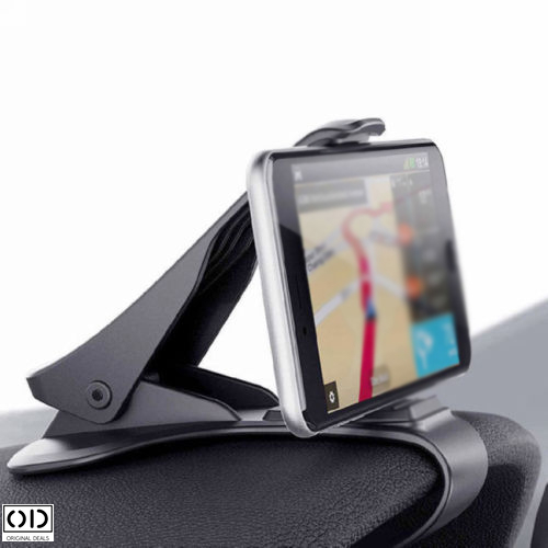 Suport Auto pentru Telefon sau GPS cu Prindere pe Bord Sofer de tip HUD, Universal Compatibil, Premium, Negru [4]