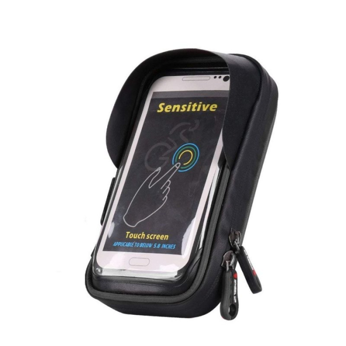 Suport de bicicleta Wheel UP pentru telefoane cu ecran tactil =< 6.0 inch impermeabil, negru [4]