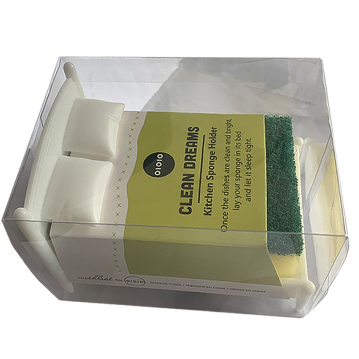 Suport de Scurgere, , pentru Burete/Sarma, Model Pat, Alb [2]