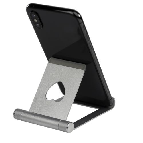 Suport din Aluminiu pentru Smartphone sau Tableta, Pliabil, Reglabil si Portabil [5]
