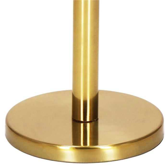 Suport hartie igienica tip tija, 52cm, auriu lucios [4]