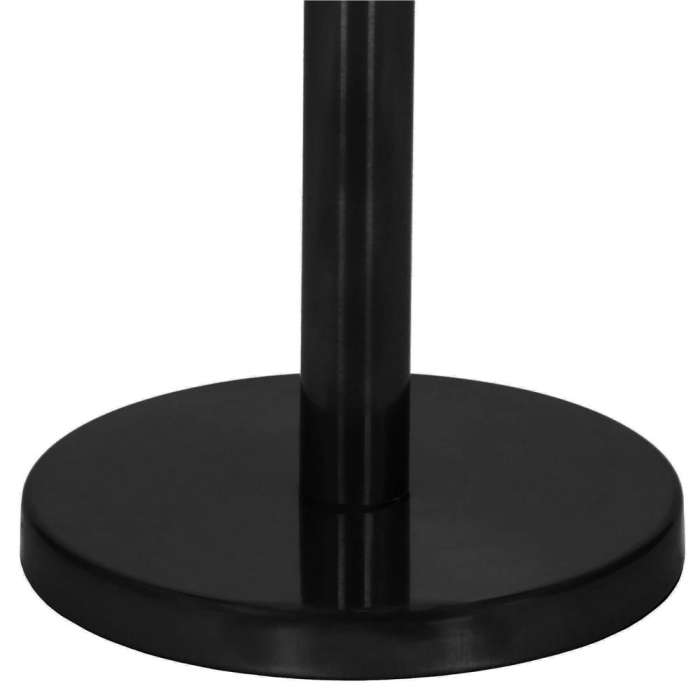 Suport hartie igienica tip tija, 52cm, negru mat [6]