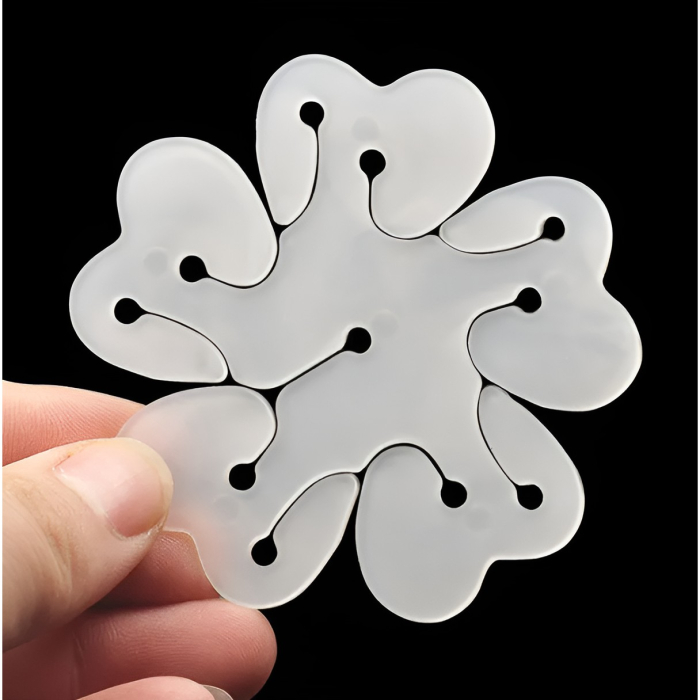 Suport pentru Baloane, , Care Formeaza o Floare, cu Doua Straturi, pentru 11 Baloane, 8x8cm, 4.6g [5]