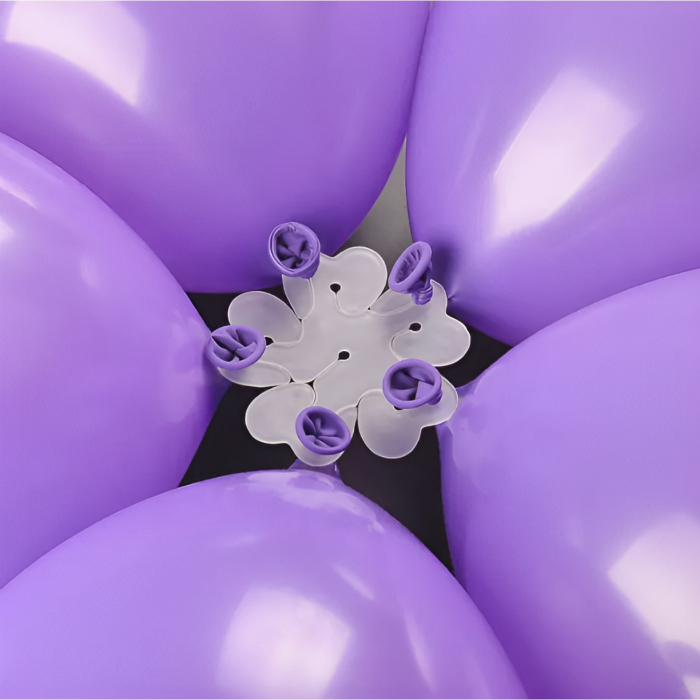 Suport pentru Baloane, , Care Formeaza o Floare, cu Doua Straturi, pentru 11 Baloane, 8x8cm, 4.6g [3]