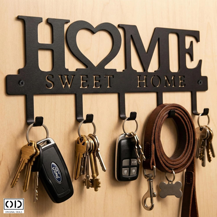 Suport Chei cu 10 Agatatoare “Home Sweet Home” – ORIGINAL DEALS [7]