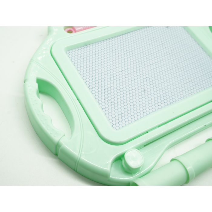 Tabla Magnetica pentru desen , Pix, forma dreptunghi, dimensiuni 23x17 cm, Dezvolta Creativitatea, cu picioare suport, Verde [3]