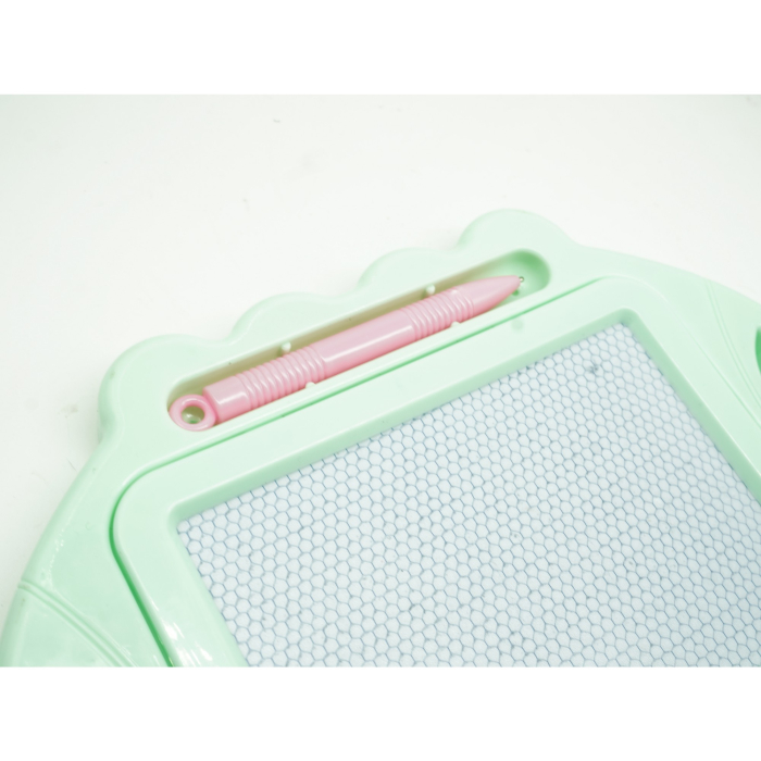 Tabla Magnetica pentru desen , Pix, forma dreptunghi, dimensiuni 23x17 cm, Dezvolta Creativitatea, cu picioare suport, Verde [4]