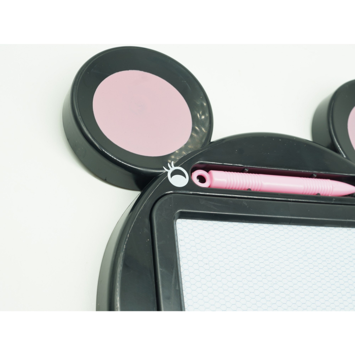 Tabla Magnetica pentru desen , Pix, forma Soricel, dimensiuni 23x26.5 cm, Dezvolta Creativitatea, Negru [4]