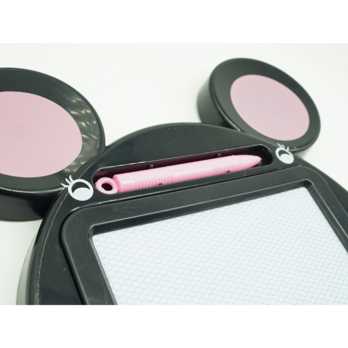 Tabla Magnetica pentru desen , Pix, forma Soricel, dimensiuni 23x26.5 cm, Dezvolta Creativitatea, Negru [2]