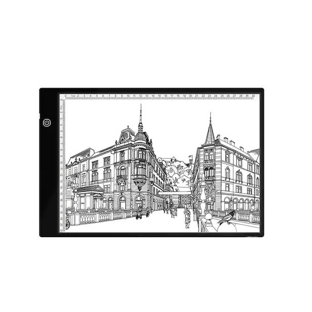 tableta grafica arhitectura tableta grafica cu panou led pentru transcriere desene animate panou led pentru transcriere desene faine Panou luminos pentru tanscriere desene tableta grafica usb [44]