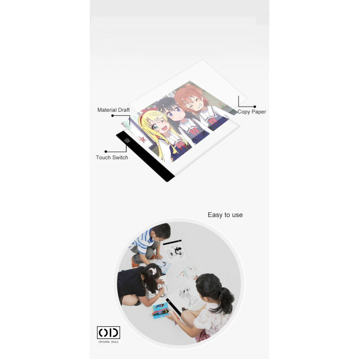 tableta grafica arhitectura tableta grafica cu panou led pentru transcriere desene animate panou led pentru transcriere desene faine Panou luminos pentru tanscriere desene tableta grafica usb [34]