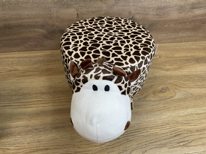 Taburet pentru copii, 28x25cm, maxim 50kg, model girafa [3]