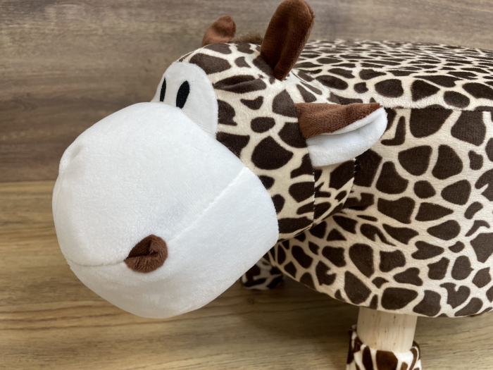 Taburet pentru copii, 28x25cm, maxim 50kg, model girafa [8]