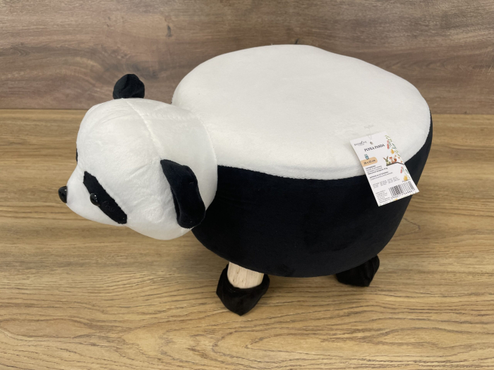 Taburet pentru copii, 28x25cm, maxim 50kg, model panda [6]