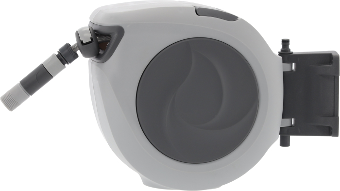 Tambur automat pentru furtun de gradina, 20m, montare pe perete, pivotant, retractabil [4]