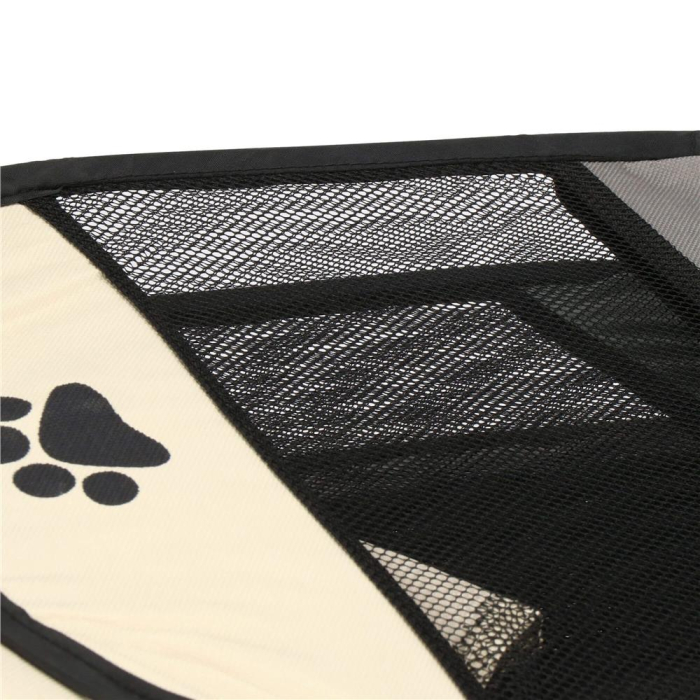 Tarc pliabil pentru animale de companie, diametru 91cm, gri crem [20]