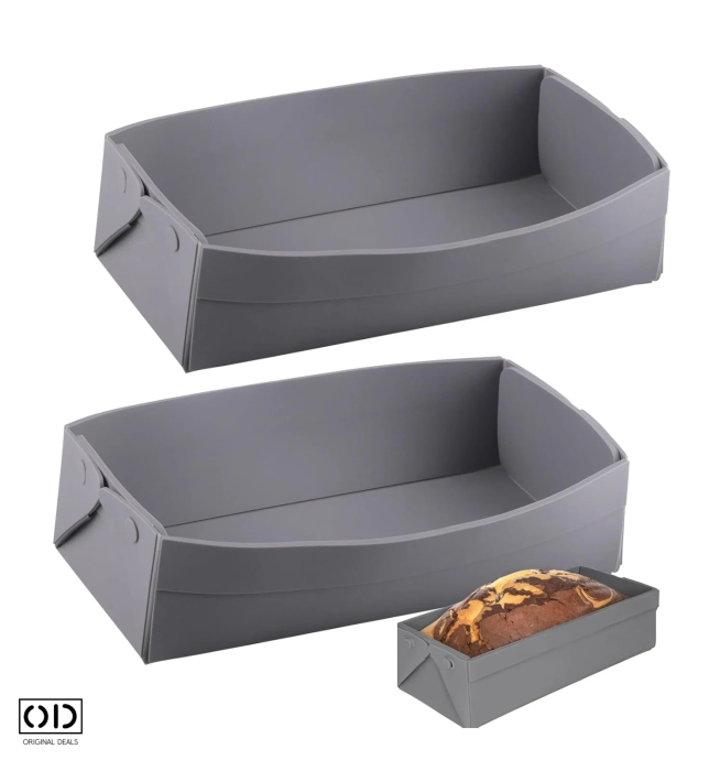 Tava Silicon cu Pereti Detasabili 24.5×11×6.5 cm – ORIGINAL DEALS [2]
