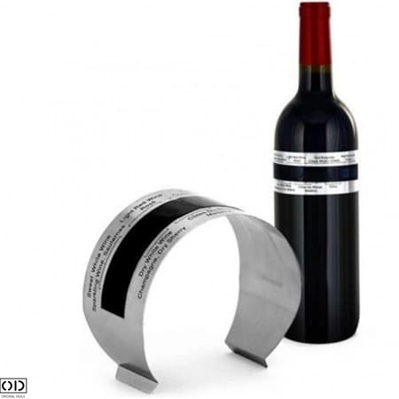 Termometru pentru Sticla de Vin, Digital Fara Baterie, Gradatie 4 - 24 °C [15]