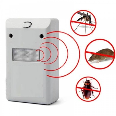 Aparat Multifunctional cu Ultrasunete Impotriva Rozatoarelor si Insectelor, 220V, Non Toxic, Alb [2]