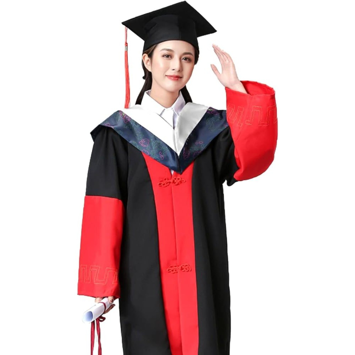 Toca Absolvire, , Neagra cu Snur Rosu, Universala [5]