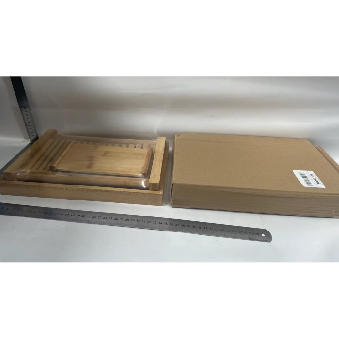 Tocator de Feliat Paine, , 31.7x23.7x6 cm, din Lemn, Maro [7]