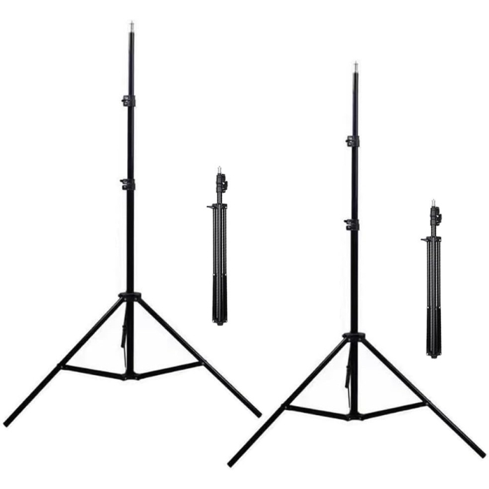 Trepied, , 210 cm, Metalic, Extensibil, 5 x 5 x 71 cm, Negru [4]