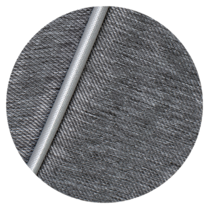 Tricicleta 3in1 105x52x94 cm, sezut rotativ 360°, roti fara aer, copertina reglabila, gri [14]