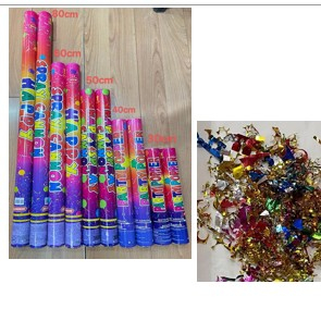 Tub de Confetti, , Clasic, 60x5 cm, Confetii Asortate din Plastic, Eliberare prin Rasucire, Multicolor [1]