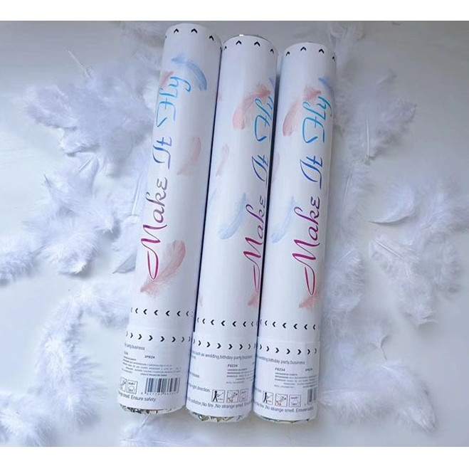 Tub de Confetti, , Model Pene, 27 cm, Make It Fly, Alb [2]