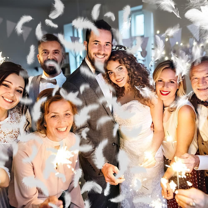 Tub de Confetti, , Model Pene, 27 cm, Make It Fly, Alb [6]