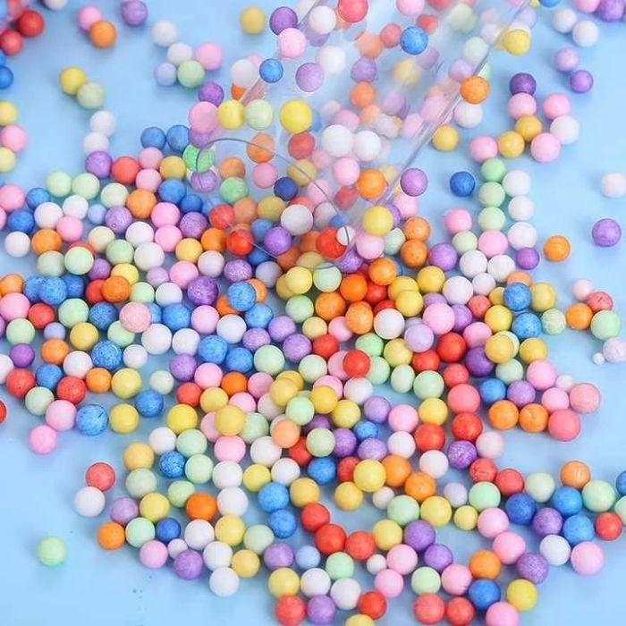 Tun de Confetti, 30 cm. , Model Bilute, Confetti din Polistiren, Ambalaj de Plastic, Multicolor [2]