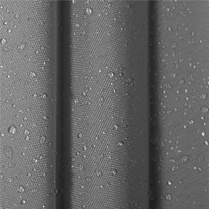 Umbrela de gradina cu brat lateral banana, cu husa, 300cm, gri [36]