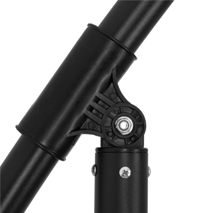 Umbrela de gradina cu brat lateral banana, cu husa, 300cm, rosu [15]